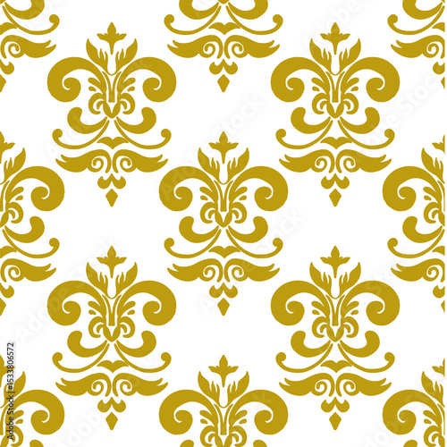 Vintage Damask Seamless 