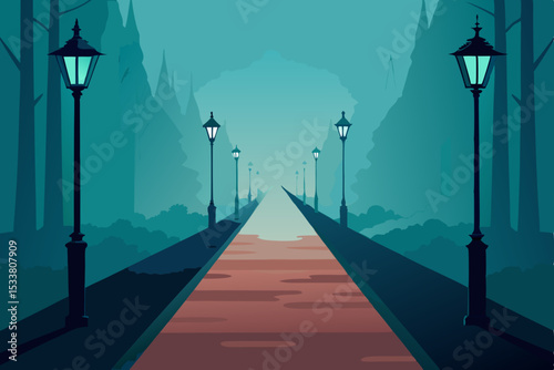 street in the city