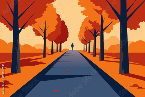 autumn in the park