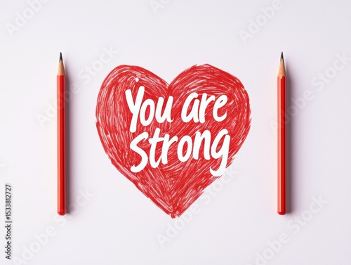 A motivational message of 