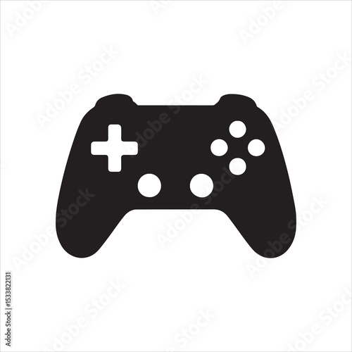  game controller Icon design with white background 