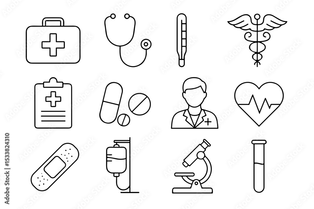 ícones médicos