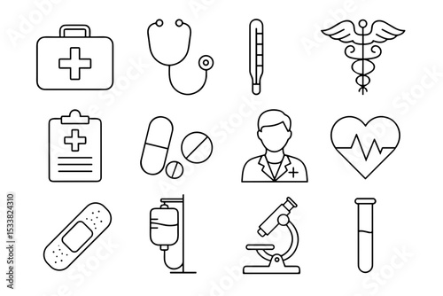 ícones médicos