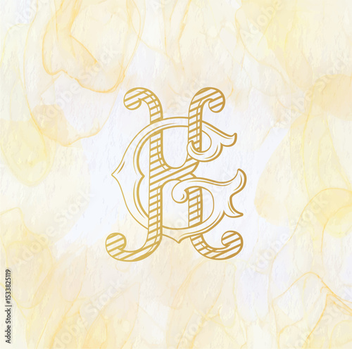  GK, KG, logo GK, Letter GK,  Monogram GK, Wedding Monogram, Wedding Logo, Logo Design , Monogram Vintage