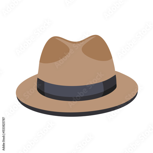 cowboy hat isolated on white background