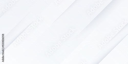 White background with beautiful abstract pattern, banner design