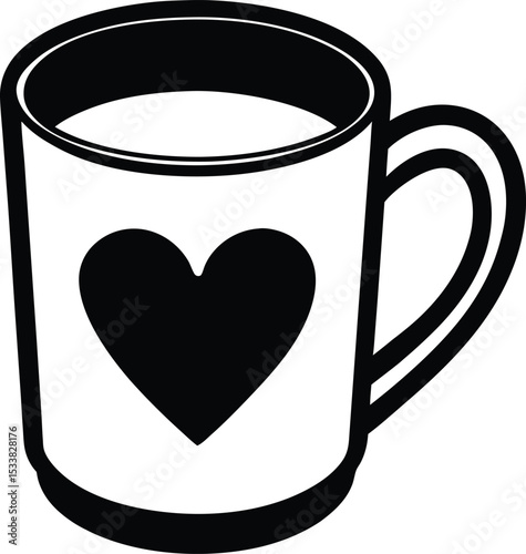Mug with Heart Design