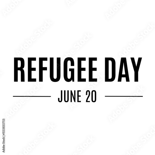 Refugee Day June 20 Event Title