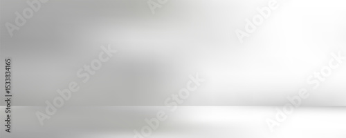 Background White Wall Studio Room with Light,Shadow on Table Top,Grey Backdrop for Spring,Summer product presentation,Empty 3D Display Kitchen Room with Stand for Web Banner in Autumn,Fall Season