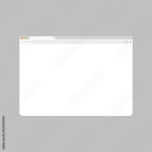 vector web page template