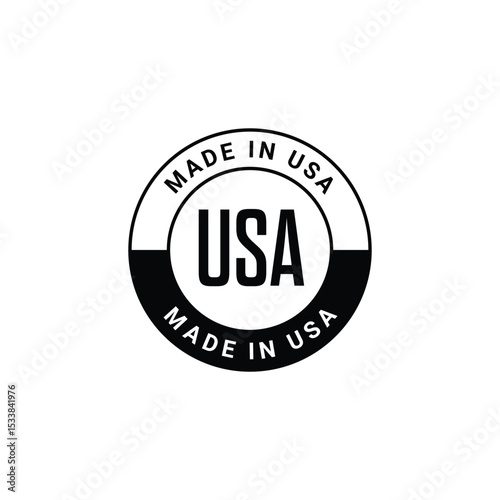 made in USA icon design