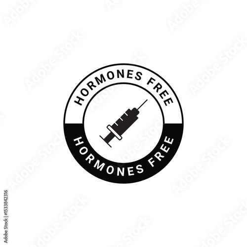 hormones free icon design