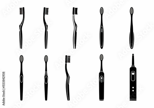 Toothbrush collection oral care hygiene