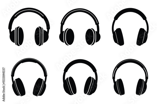 Collection of Over-Ear Headphones Stylish and Functional Designs