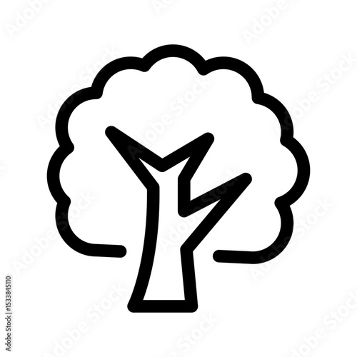 Fruit Tree Icon Vector Symbol Design Illustration
