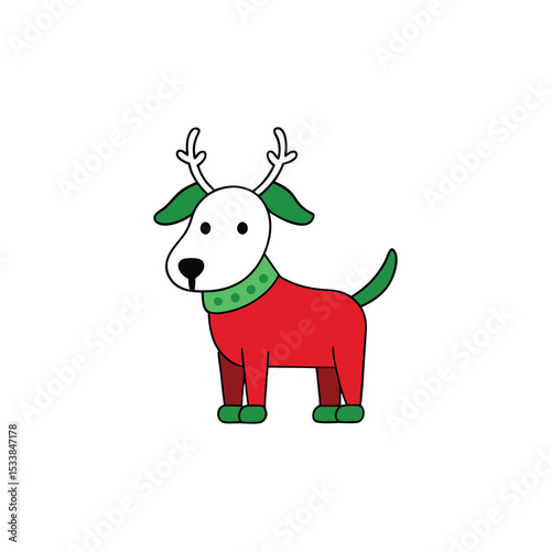 bull with a red heart