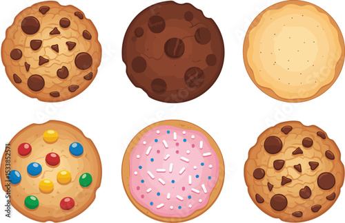 Delicious Cookie Variety A Collection of Sweet Treats