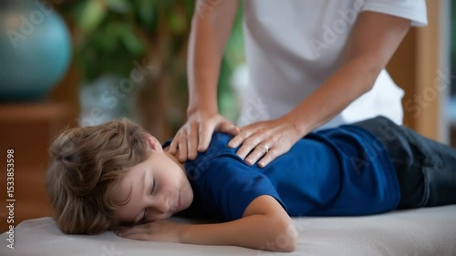 Gentle Spinal Alignment Massage for Children with Scoliosis