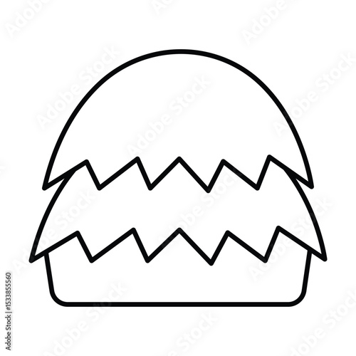 Haystack thinline icon , vector, pixel perfect, illustrator file 
