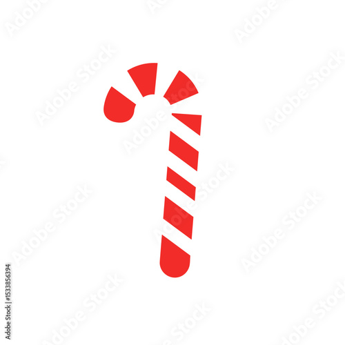 Vibrant candy cane design against a festive backdrop, evoking holiday cheer