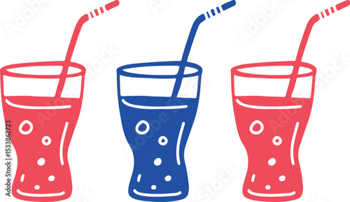 Restaurant alcoholic drink Line art	
