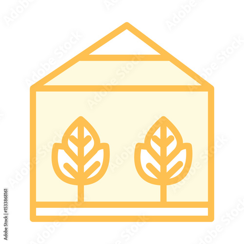 Greenhouse Vent duotone line icon , vector, pixel perfect, illustrator file 
 