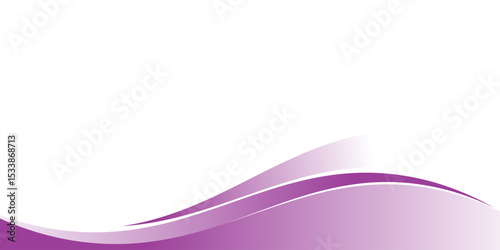 Curved Header and Footer Element . Abstrack Purple with waves . wave purple and modern trendy design