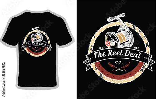 The Reel Deal Co. classic angler design