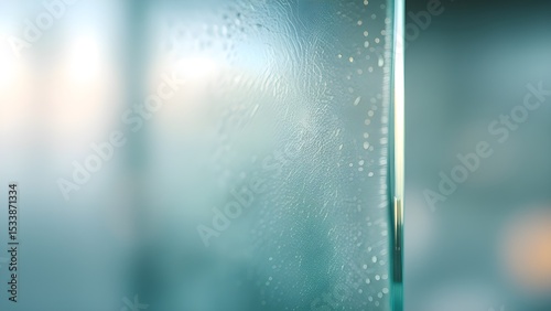 Wallpaper Mural Frosted Glass Texture: Clean & Blurred Transparency Torontodigital.ca