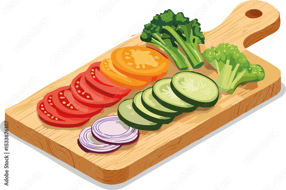 planche de légumes 