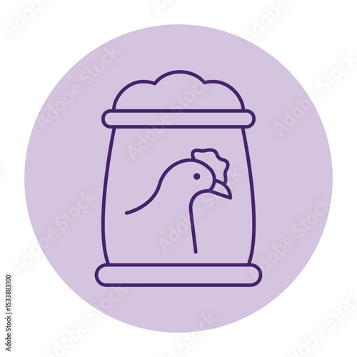 Poultry Feeder vector, pixel perfect, illustrator file  
