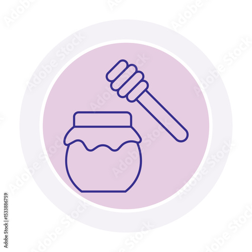 Honey vector, pixel perfect, illustrator file 
