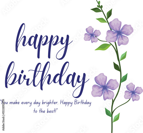 Happy birthday text effect wish