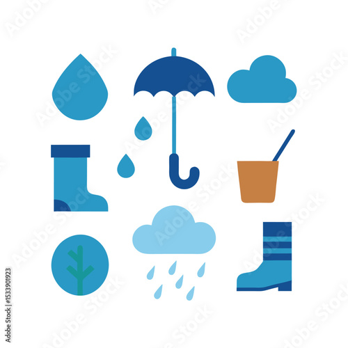vector weather icons