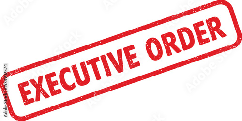 Executive Order Stamp - Official Government Document Seal