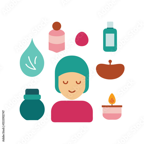 different spa vector element set of 1 spa