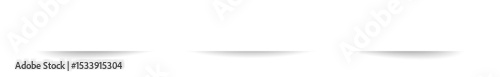 White paper rectangle and shadow, tag, banner