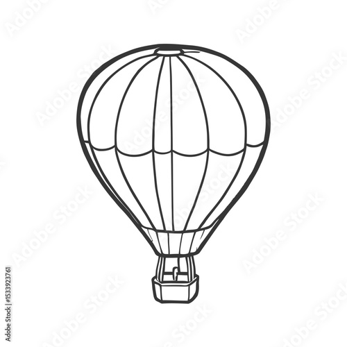 vector hot air balloon