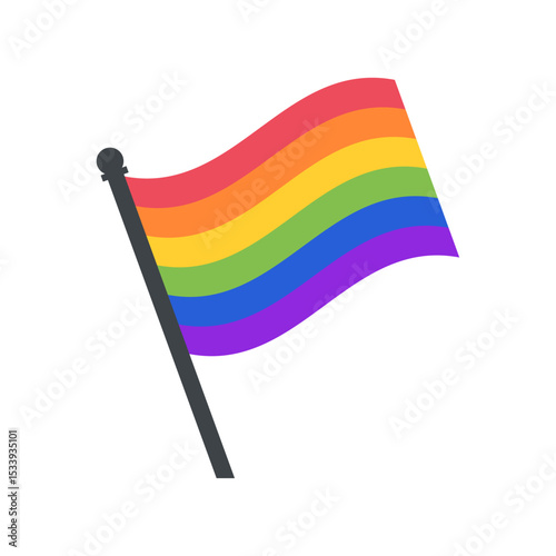 pride icon, illustration, Happy Pride LGBTQ