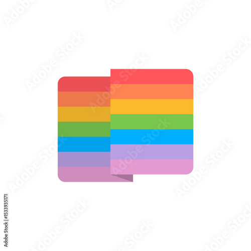 pride icon, illustration, Happy Pride LGBTQ