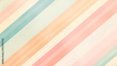 Pastel diagonal stripes in soft, muted colors.