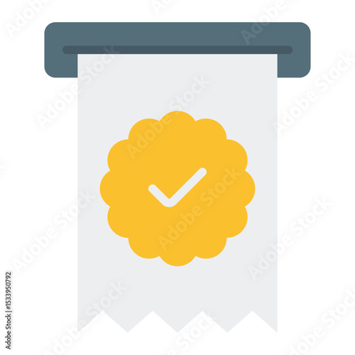 Verification password icon. Account confirmation. Secure login and identity check