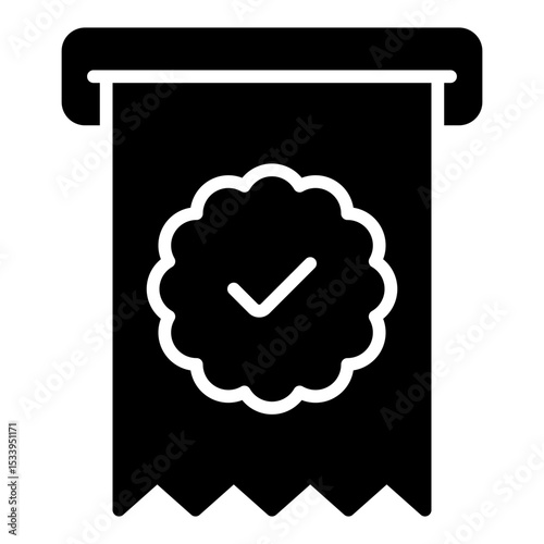 Verification password icon. Account confirmation. Secure login and identity check