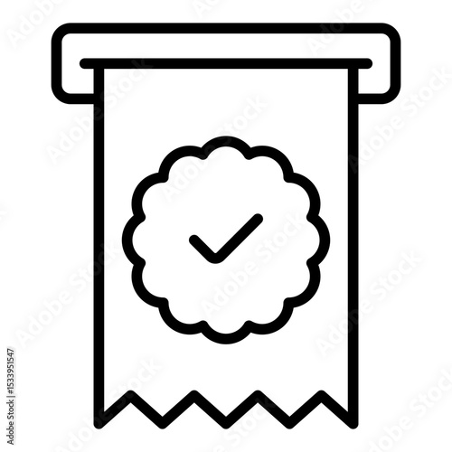 Verification password icon. Account confirmation. Secure login and identity check