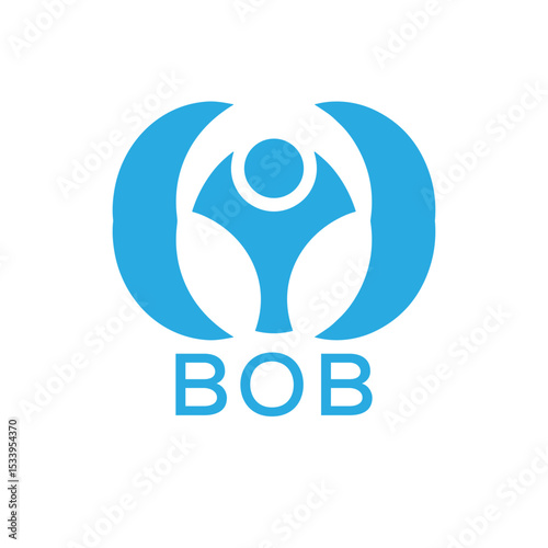 Initial BOB Letter Linked Logo for business and company identity. Modern BOB Letter Logo Vector Template with modern trendy golden logo.
