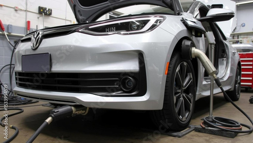 Wallpaper Mural Auto Mechanics Converting Gas Cars to Electric Torontodigital.ca