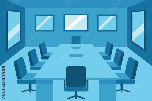 Modern Conference Room Design  A Professional Meeting Space for Collaboration and Innovation