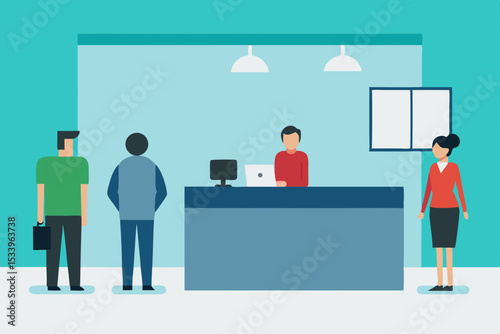 Efficient Customer Service Streamlining the Waiting Experience at the Reception Desk