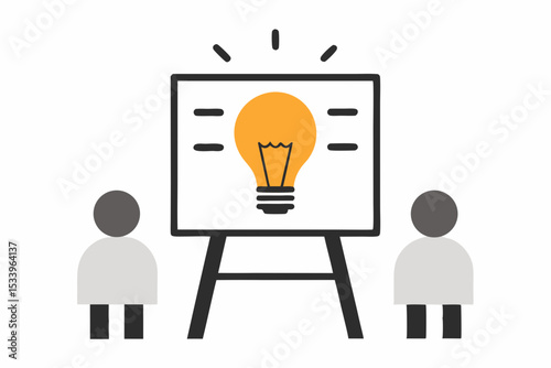 Innovative Ideas Brainstorming Session, Creative Collaboration, and Generating New Concepts