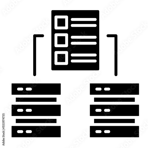 System Redundancy  Icon Element For Design	